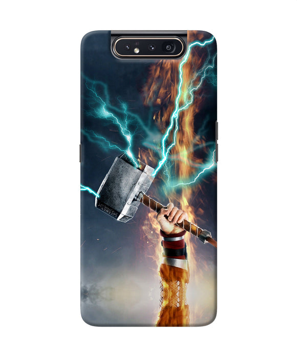 Thor Hammer Mjolnir Samsung A80 Back Cover