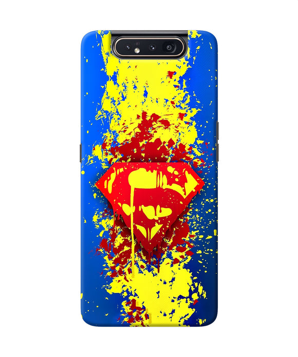 Superman Logo Samsung A80 Back Cover