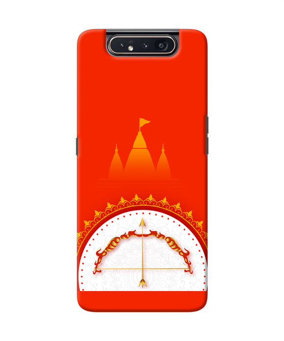 Ram Mandir Bow Arrow Samsung A80 Back Cover