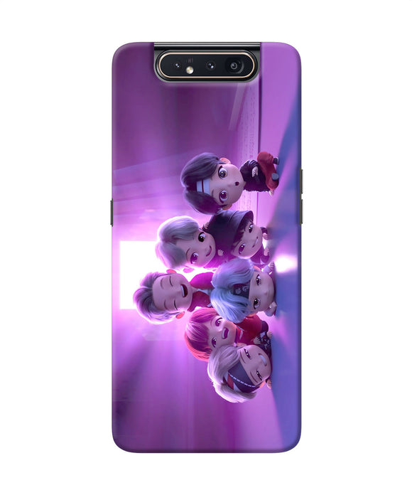 BTS Chibi Samsung A80 Back Cover
