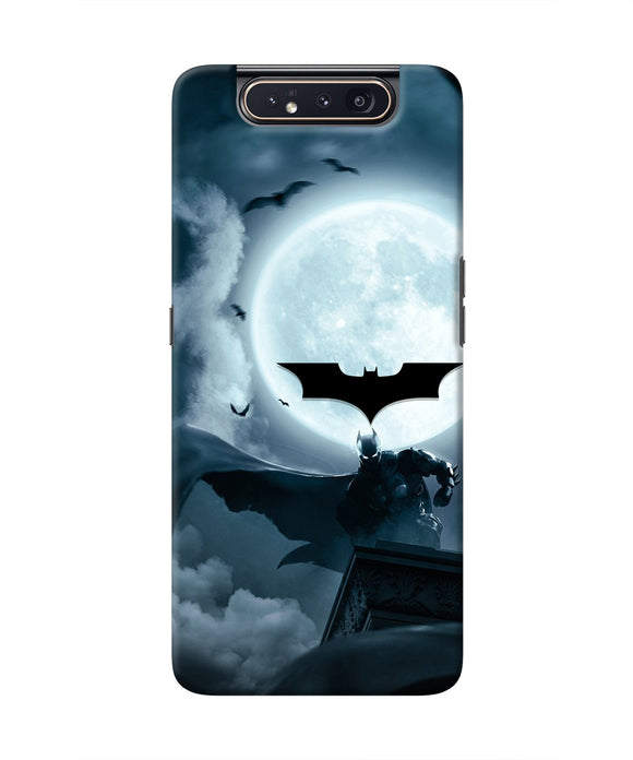 Batman Rises Samsung A80 Real 4D Back Cover