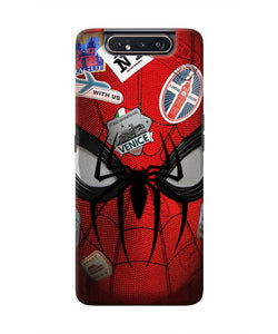 Spiderman Far from Home Samsung A80 Real 4D Back Cover