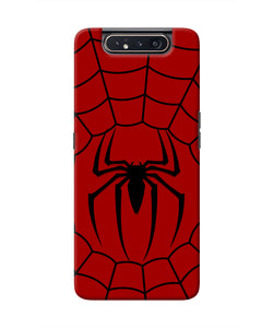 Spiderman Web Samsung A80 Real 4D Back Cover