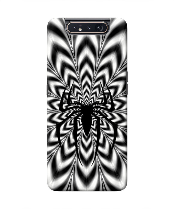 Spiderman Illusion Samsung A80 Real 4D Back Cover