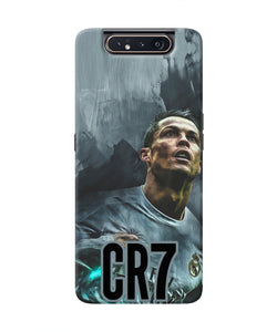 Christiano Ronaldo Grey Samsung A80 Real 4D Back Cover