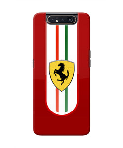 Ferrari Art Samsung A80 Real 4D Back Cover