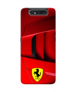 Ferrari Car Samsung A80 Real 4D Back Cover