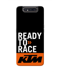 KTM Ready To Race Samsung A80 Real 4D Back Cover