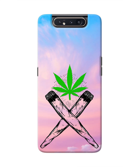 Weed Dreamy Samsung A80 Real 4D Back Cover