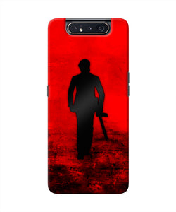 Rocky Bhai with Gun Samsung A80 Real 4D Back Cover