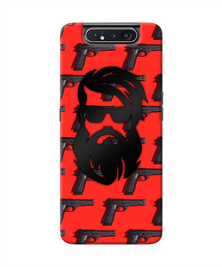 Rocky Bhai Beard Look Samsung A80 Real 4D Back Cover