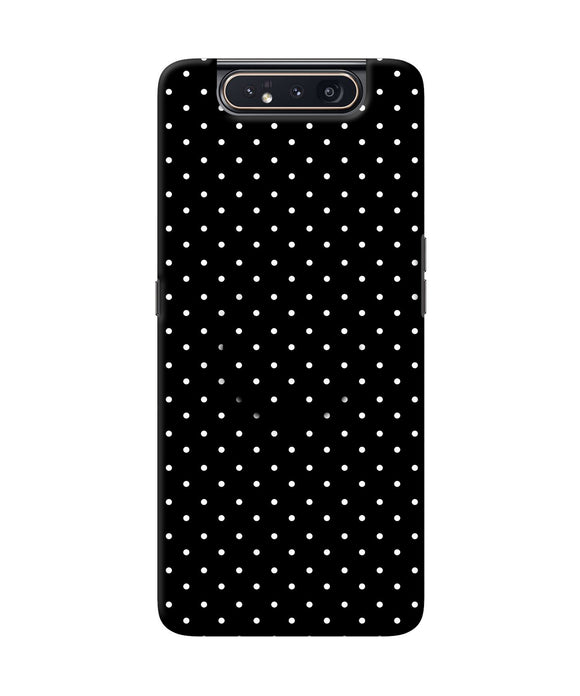 White Dots Samsung A80 Pop Case