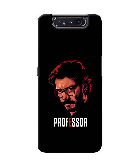 Money Heist Professor Sketch Samsung A80 Back Cover