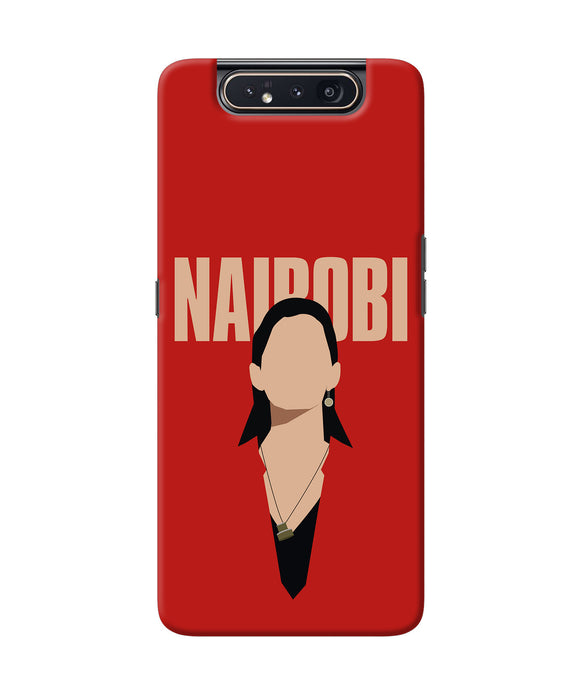 Nairobi Paint Money Heist Samsung A80 Back Cover