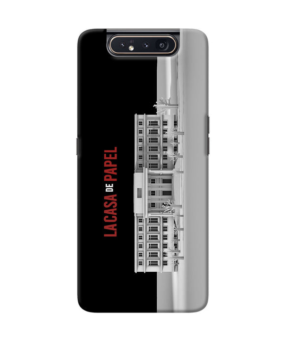 Money Heist Bank Of Spain Samsung A80 Back Cover