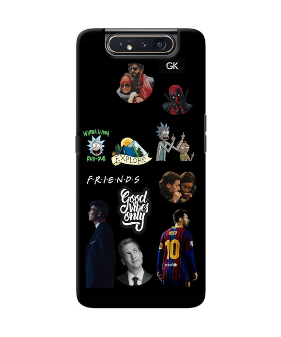 Positive Characters Samsung A80 Back Cover