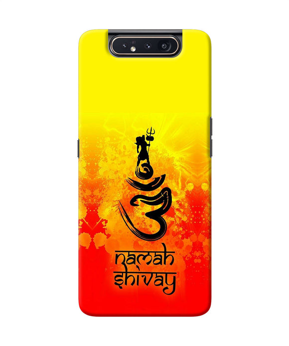 Om Namah Shivay Samsung A80 Back Cover