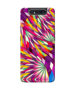 Abstract Colorful Print Samsung A80 Back Cover