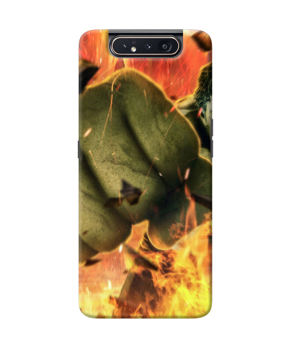 Hulk Smash Samsung A80 Back Cover