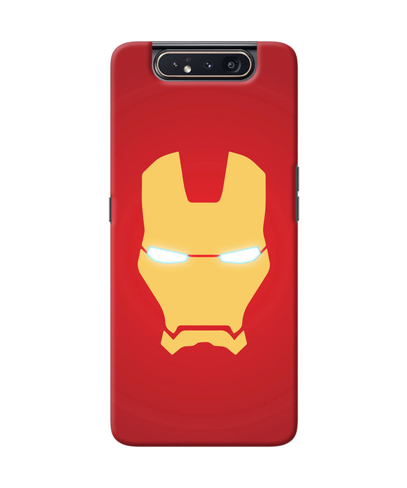 Ironman Cartoon Samsung A80 Back Cover