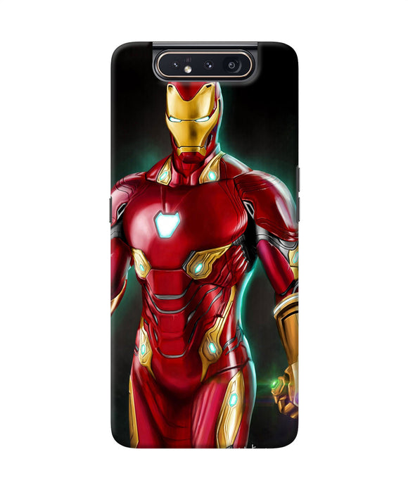 Ironman Suit Samsung A80 Back Cover