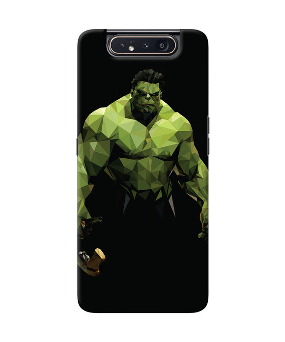 Abstract Hulk Buster Samsung A80 Back Cover