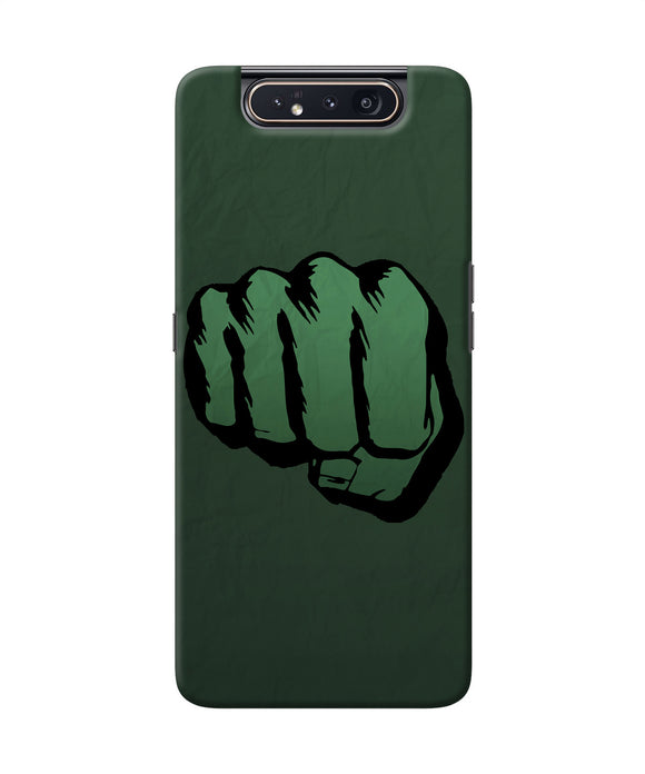 Hulk Smash Logo Samsung A80 Back Cover