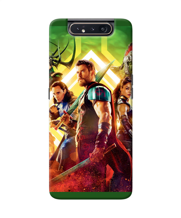 Avengers Thor Poster Samsung A80 Back Cover