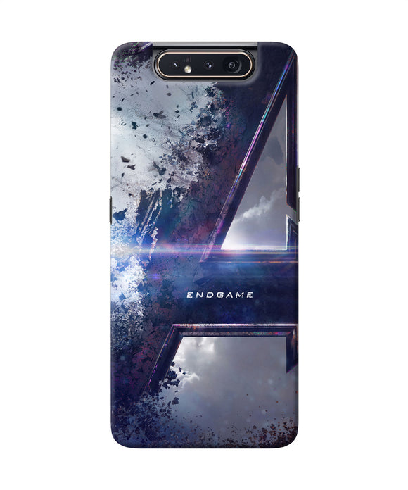 Avengers End Game Poster Samsung A80 Back Cover