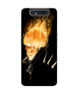 Burning Ghost Rider Samsung A80 Back Cover