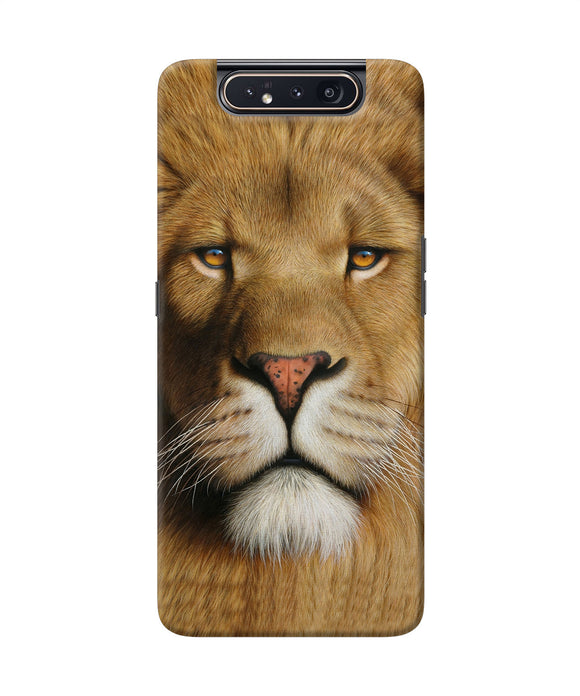 Nature Lion Poster Samsung A80 Back Cover