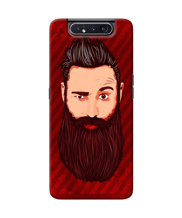 Beardo Character Samsung A80 Back Cover