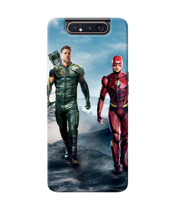 Flash Running Samsung A80 Back Cover