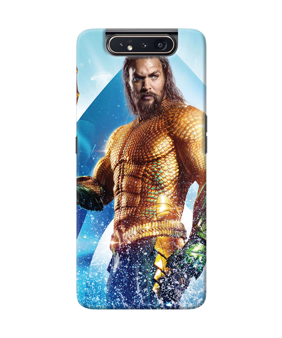 Aquaman Water Poster Samsung A80 Back Cover