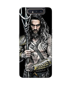 Aquaman Trident Black Samsung A80 Back Cover