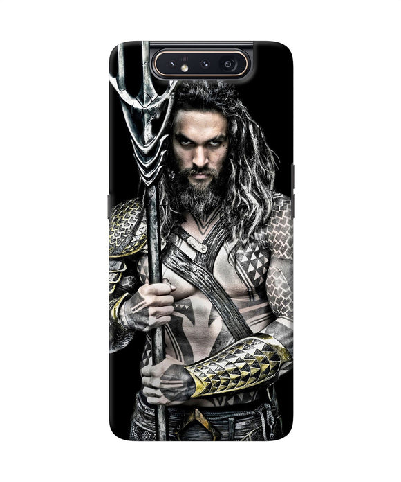 Aquaman Trident Black Samsung A80 Back Cover