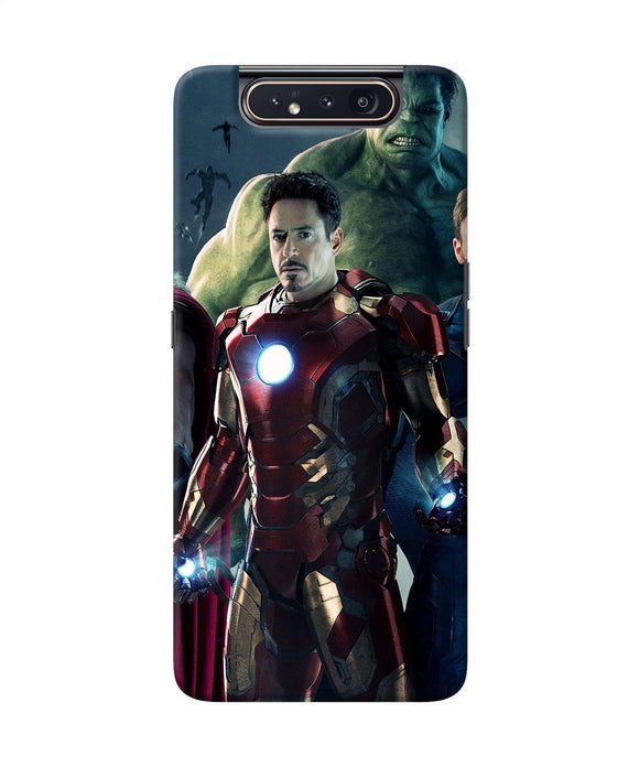 Ironman Hulk Space Samsung A80 Back Cover