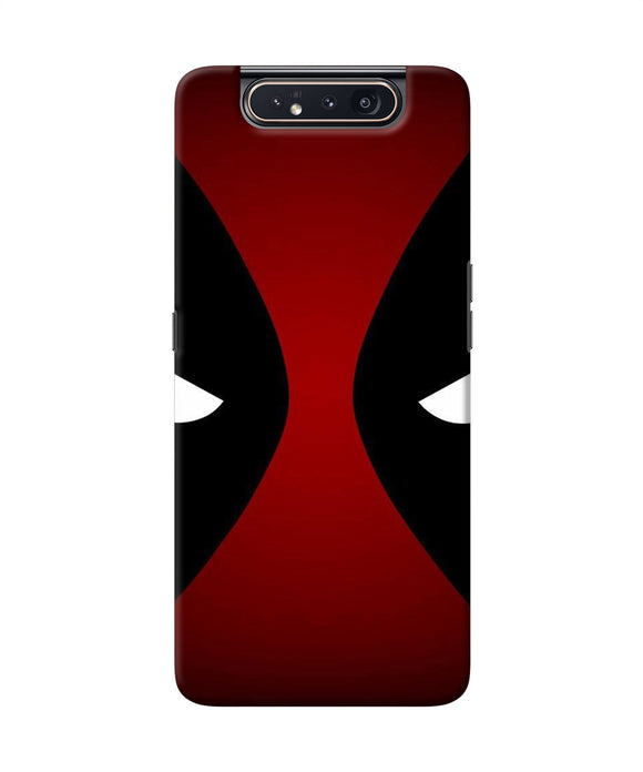 Deadpool Eyes Samsung A80 Back Cover