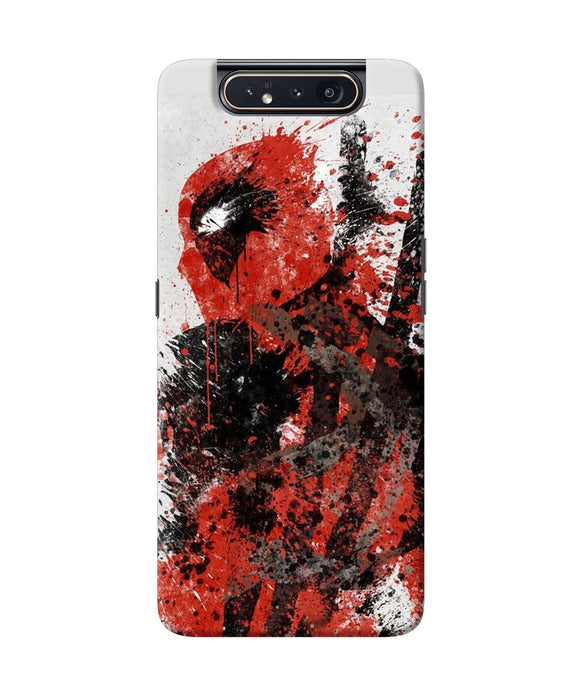 Deadpool Rugh Sketch Samsung A80 Back Cover