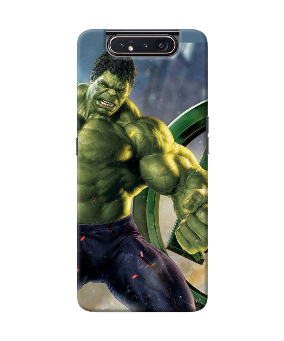 Angry Hulk Samsung A80 Back Cover