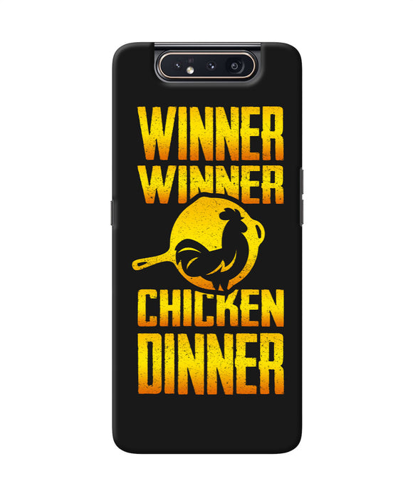 Pubg Chicken Dinner Samsung A80 Back Cover