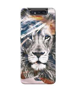 Lion Poster Samsung A80 Back Cover