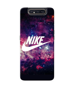 Nike Galaxy Logo Samsung A80 Back Cover