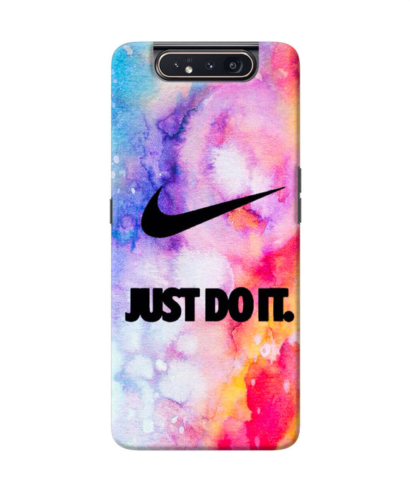 Just Do It Colors Samsung A80 Back Cover