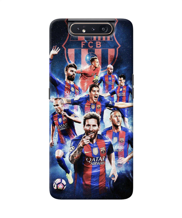 Messi Fcb Team Samsung A80 Back Cover