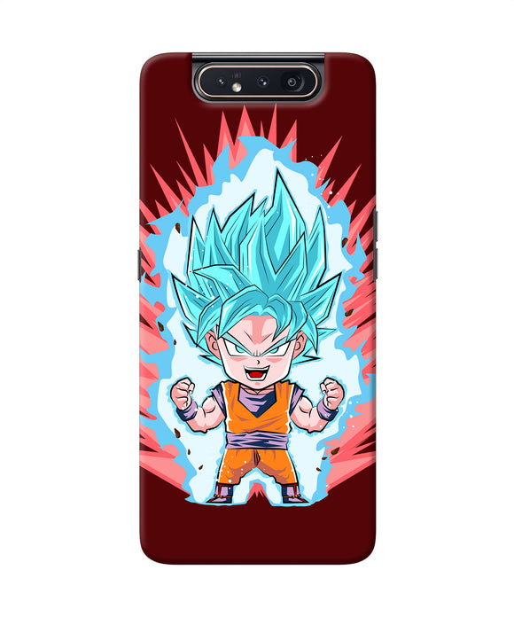 Goku Little Character Samsung A80 Back Cover