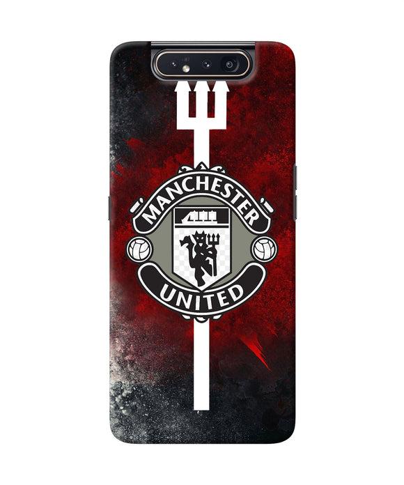 Manchester United Samsung A80 Back Cover