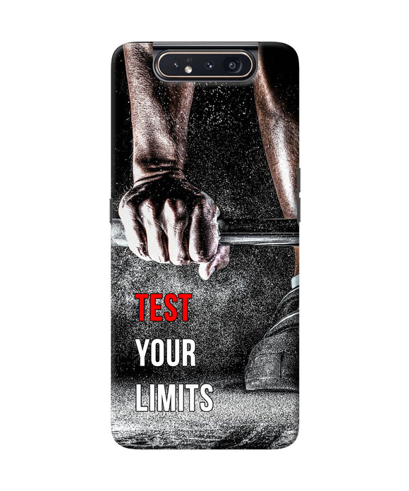 Test Your Limit Quote Samsung A80 Back Cover