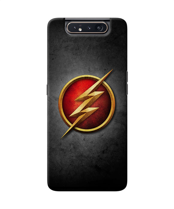 Flash Logo Samsung A80 Back Cover