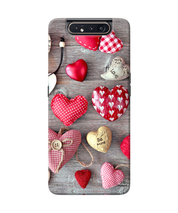 Heart Gifts Samsung A80 Back Cover